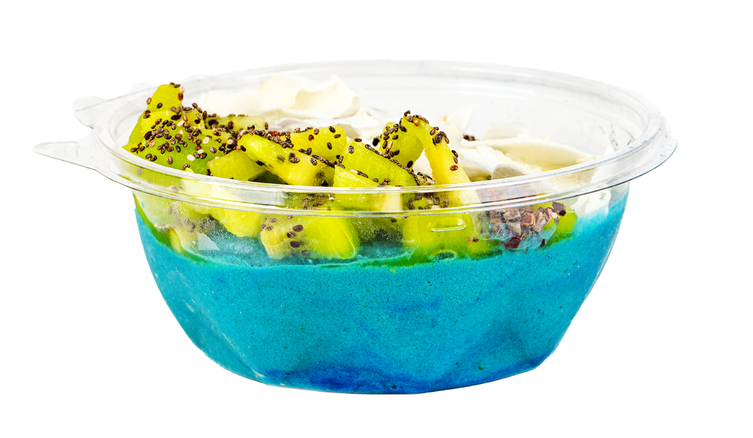 Smoothie bowl franchise image of blue smoothie bowl