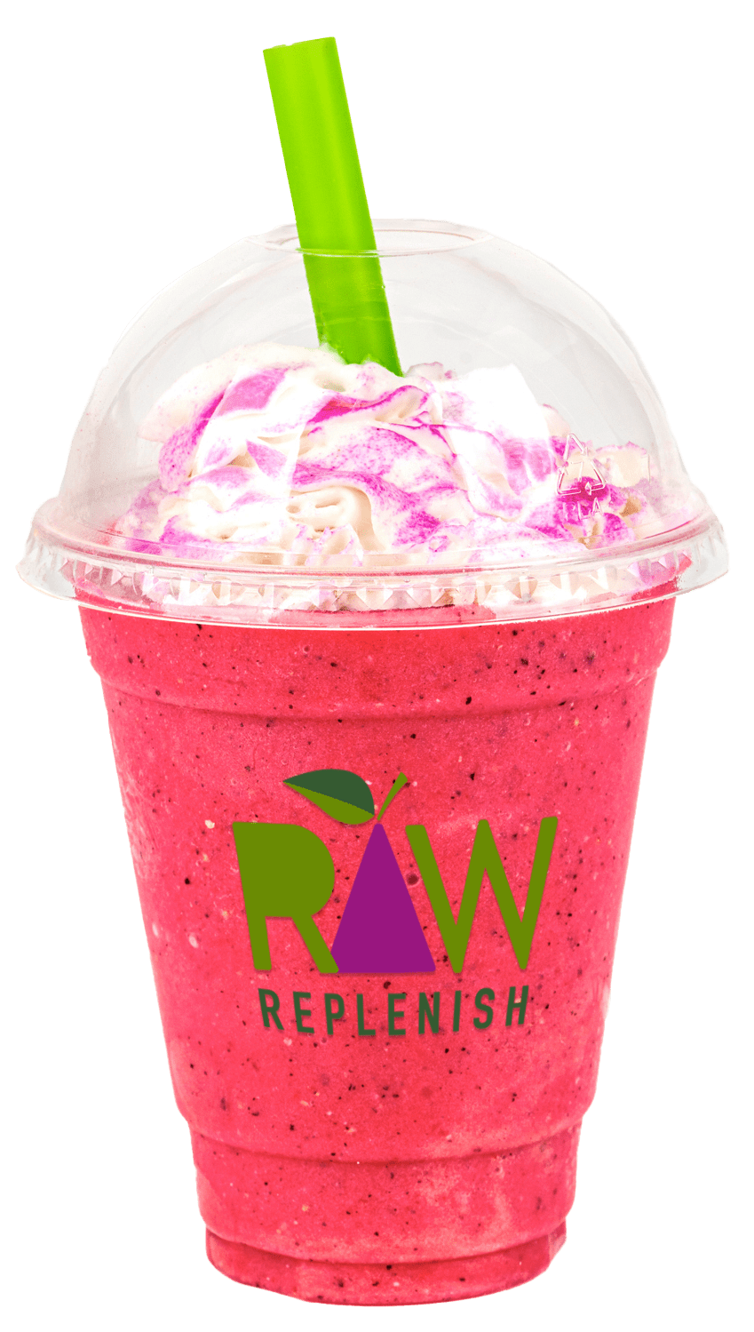 Smoothie franchise image of smoothie with topping