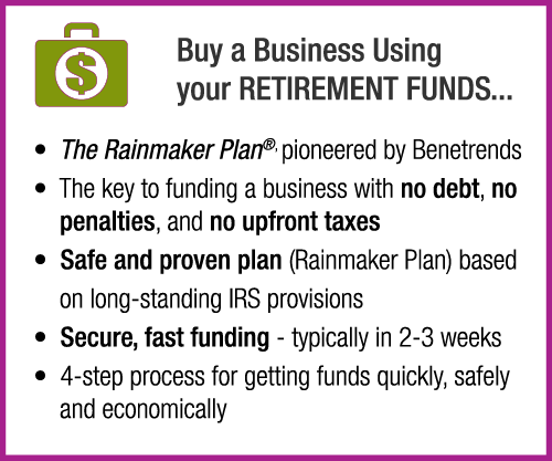 Raw Replenish Franchising Funding Options - Retirement Funds Banner